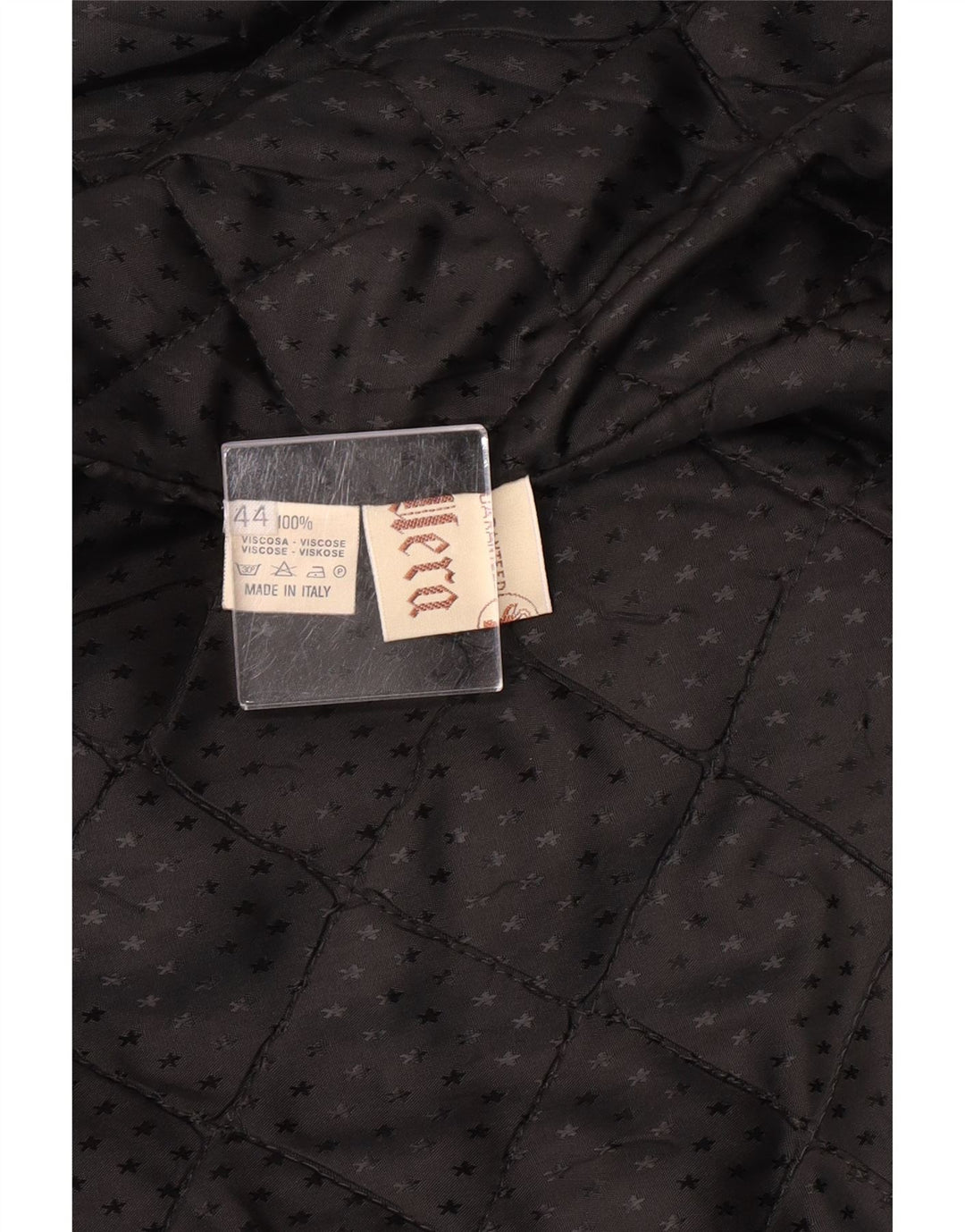 Vintage Damen Übergroßer Ledermantel IT 44 Medium Black Leather Classic