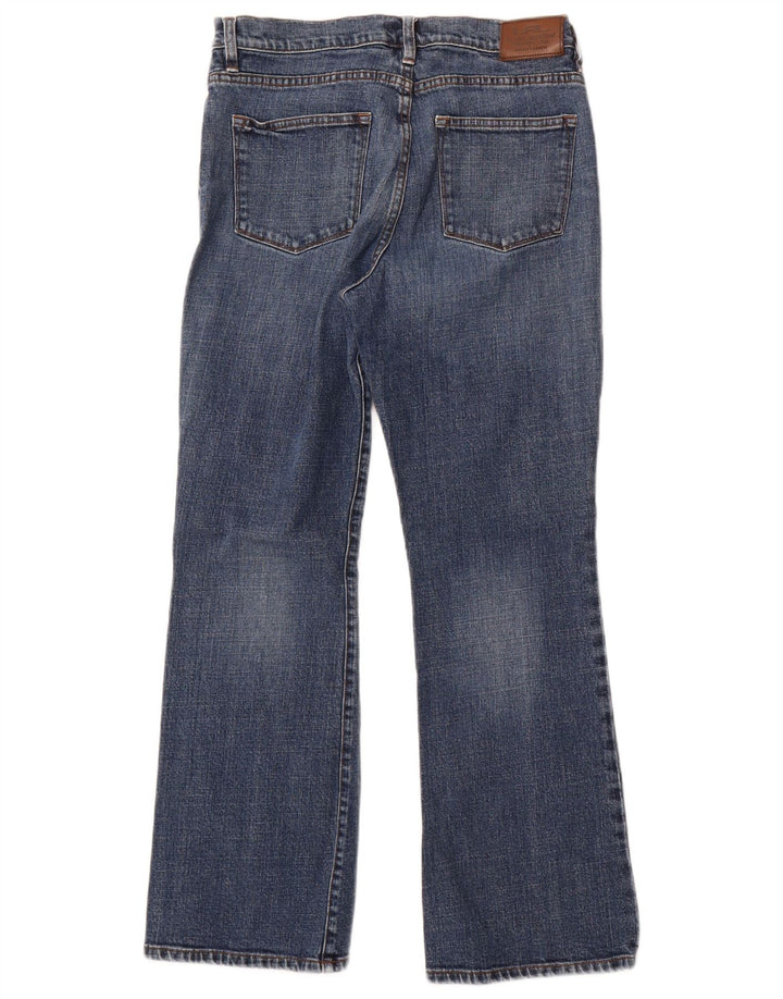 Ralph Lauren Damen Bootcut Jeans US 10 Large W32 L30 Blaue Baumwolle