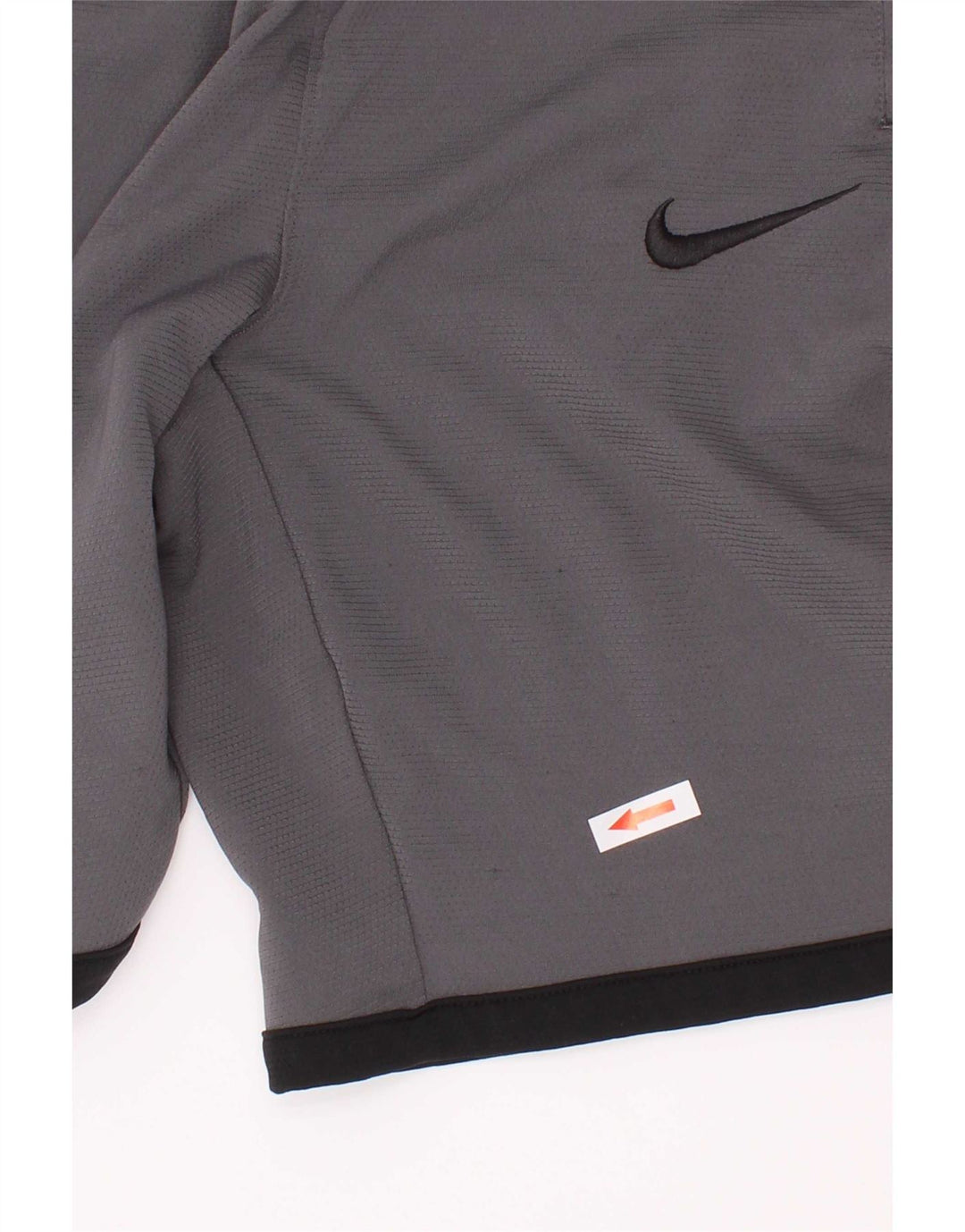 Nike Dri Fit Grafik-Sportshorts für Jungen, 12–13 Jahre, groß, graues Polyester