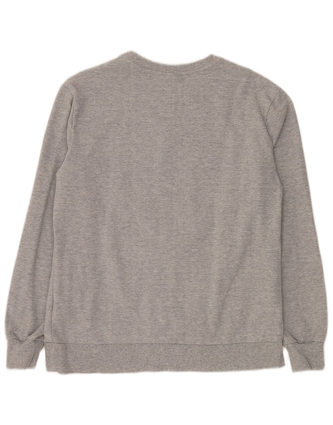ELLESSE Herren-Sweatshirt mit Grafik, mittelgraue Baumwolle