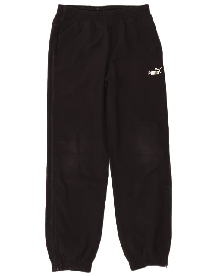 Puma Jungen Graphic Trainingshose Jogger 13–14 Jahre, schwarzes Polyester