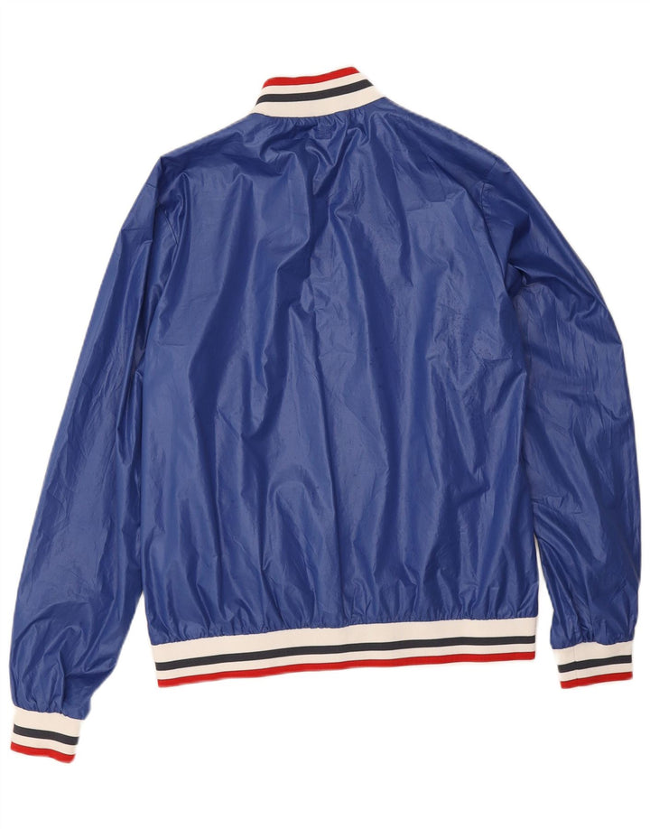 Converse Herren-Trainingsanzug-Oberteil, Jacke, klein, blau, Farbblock-Polyester