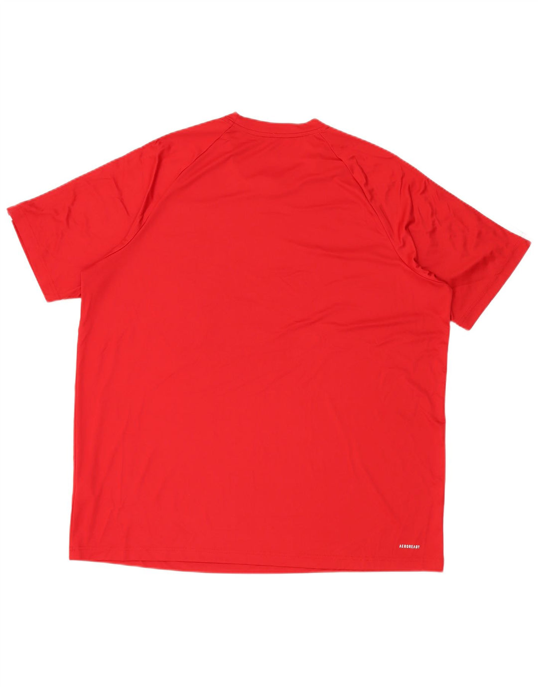 Adidas Herren Aeroready T-Shirt Top 2XL Rot Polyester