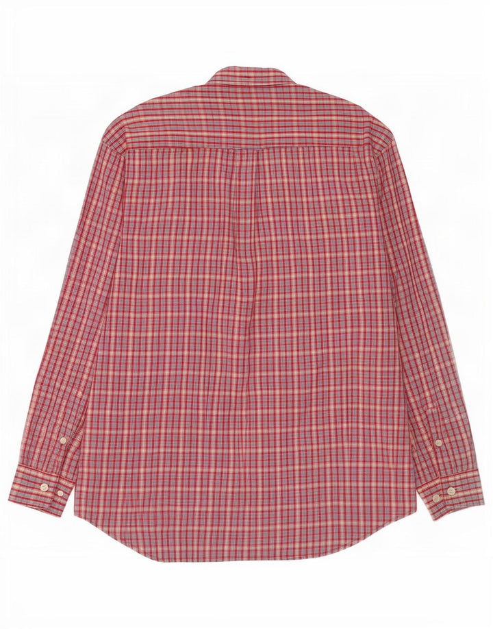 Ben Sherman Herrenhemd Mittelrot kariert