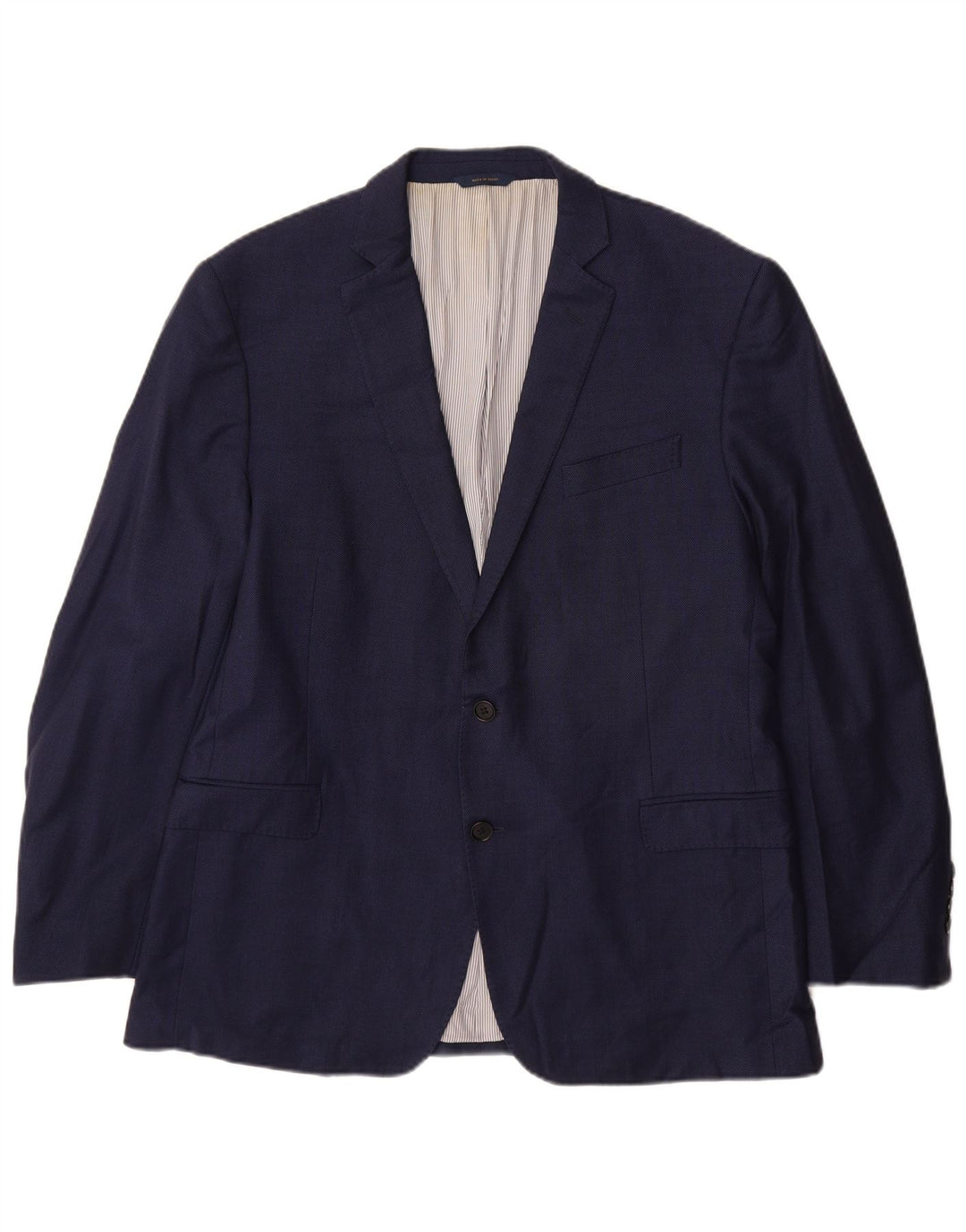 Brooks Brothers Herren Regent Fit Blazer Jacke UK 44 2XL Marineblaue Wolle