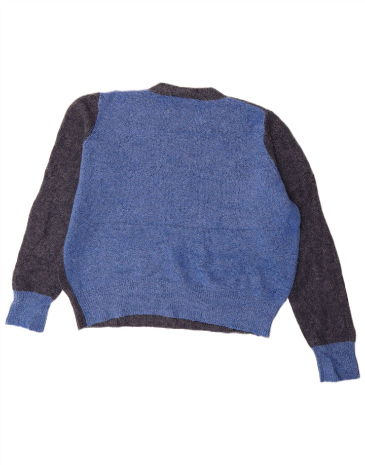 ANTHROPOLOGIE Damen-Pullover mit Rundhalsausschnitt, Gr. 18, XL, Marineblau