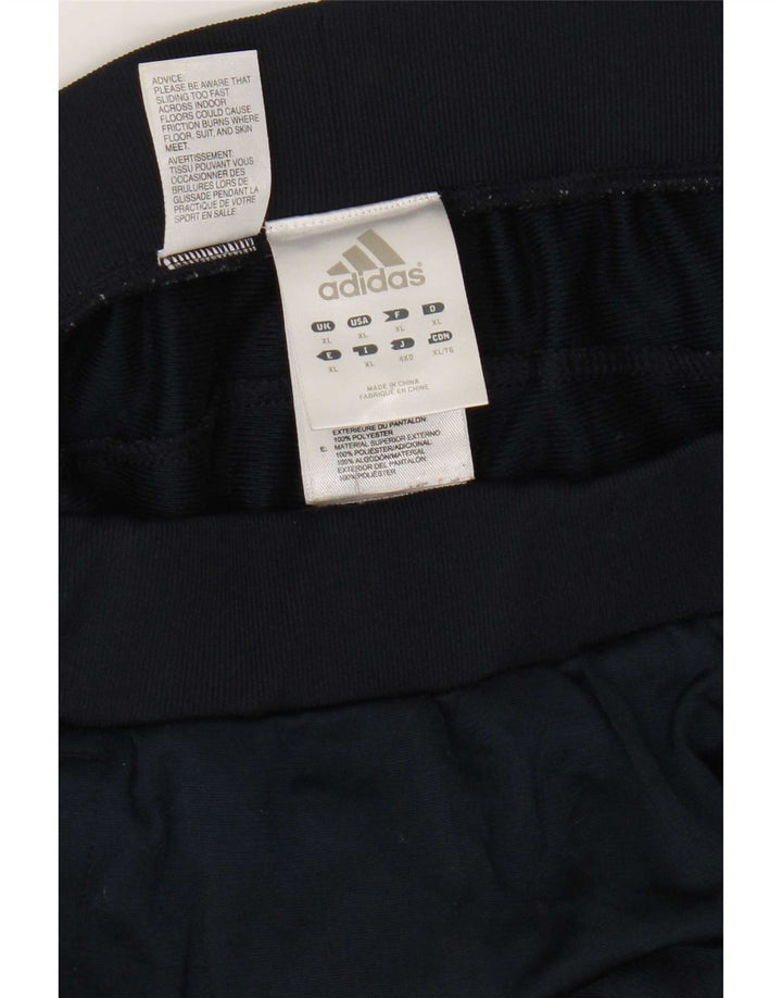 Adidas Herren-Trainingshose XL, Marineblau, Polyester