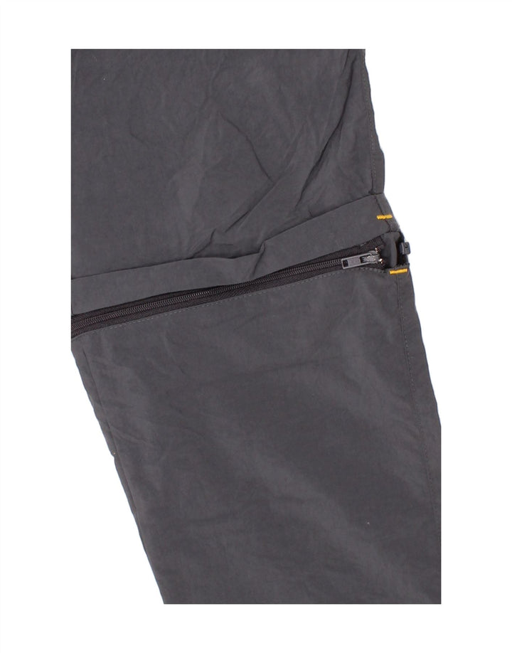 JACK WOLFSKIN Boys Cargo Trousers 5-6 Years W22 L18  Grey Polyamide Vintage Jack Wolfskin and Second-Hand Jack Wolfskin from Messina Hembry 