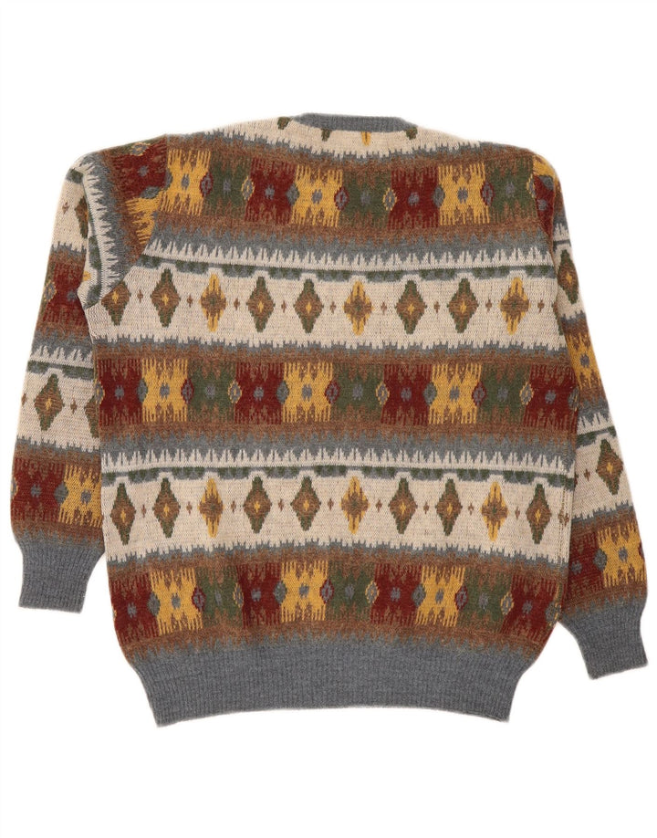 Fruit Of The Loom Herren-Pullover mit Rundhalsausschnitt, mittelgroß, mehrfarbig