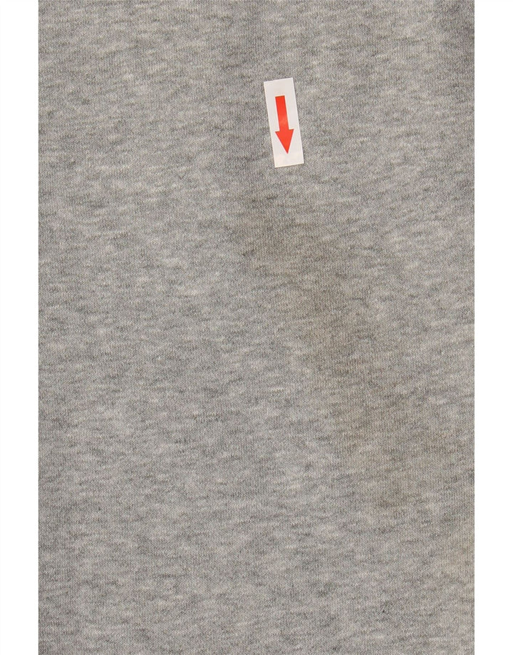 NIKE Herren-Trainingshose, Jogginghose, mittelgrau gefleckte Baumwolle