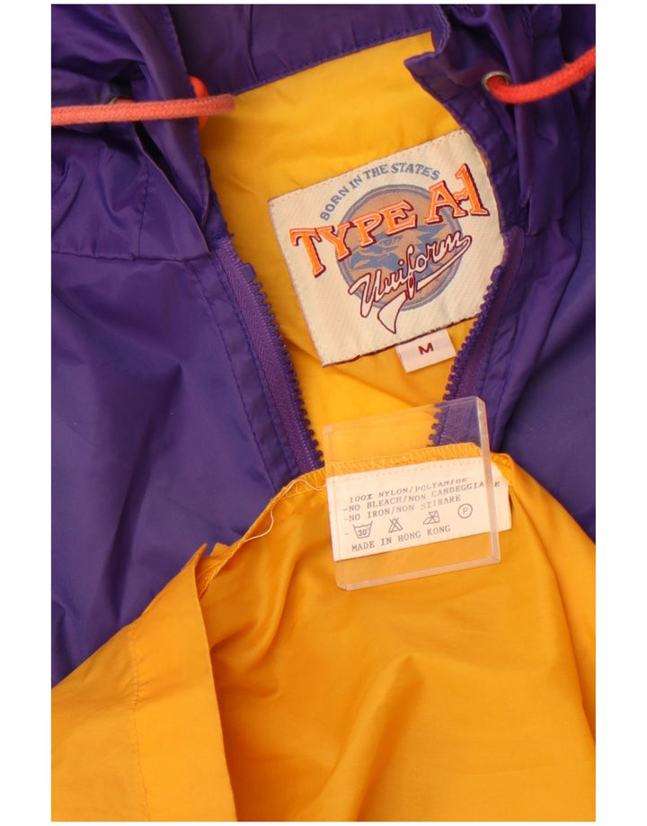 UNIFORM Herren Loose Fit Pullover Regenjacke UK 38 Mittelorange