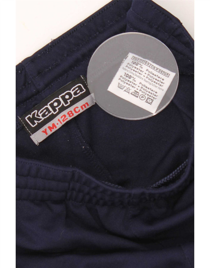 Kappa Sportshorts für Jungen, 7–8 Jahre, mittelgroß, marineblau, Polyester