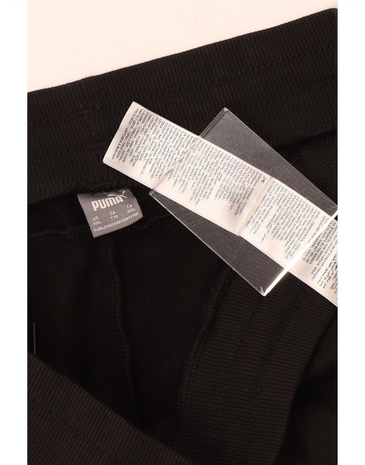 PUMA Herren Trainingshose Jogger 2XL Schwarz Baumwolle