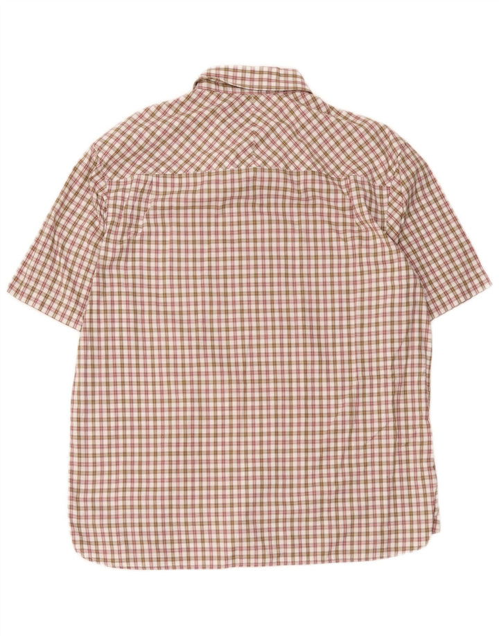 Fred Perry Herren Kurzarmhemd XL Mehrfarbig kariert