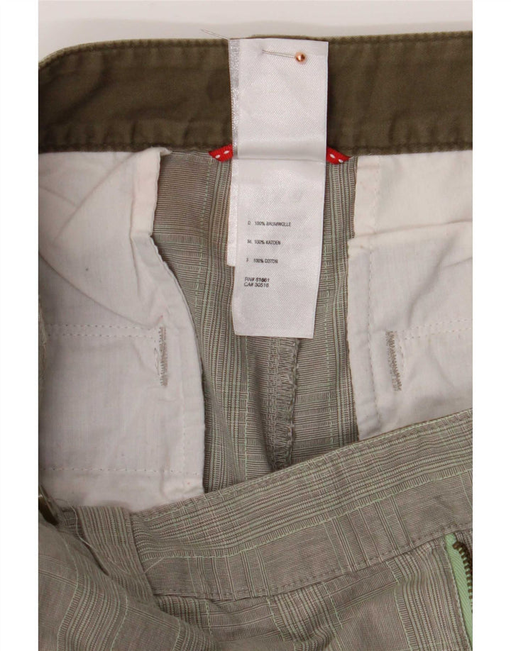 The North Face Damen-Chinoshorts mit normaler Passform, US 4, S, W30, grün kariert