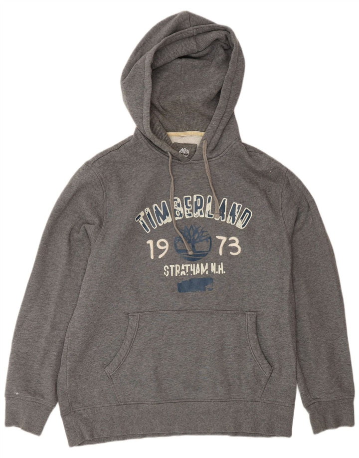 Timberland Herren Graphic Hoodie Pullover Mittelgrau