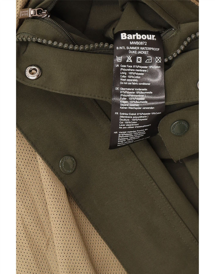 Barbour Herren Utility Jacke UK 38 Medium Khaki Polyester