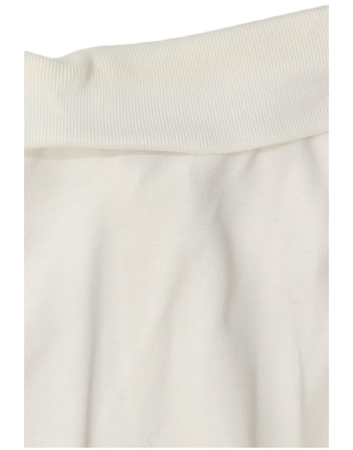 Sergio Tacchini Herren Poloshirt IT 50 Mittelweiße Baumwolle
