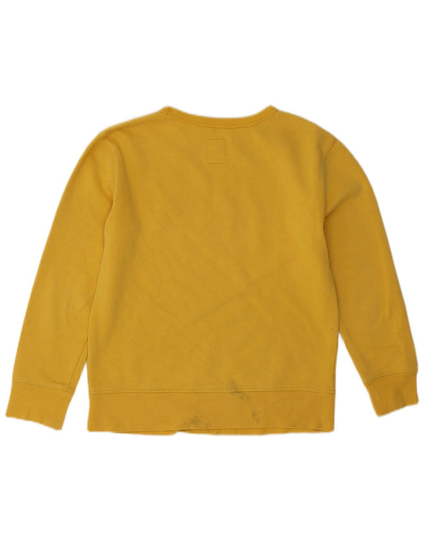 Gap Boys Graphic Sweatshirt Jumper 11-12 Years XL Yellow Cotton