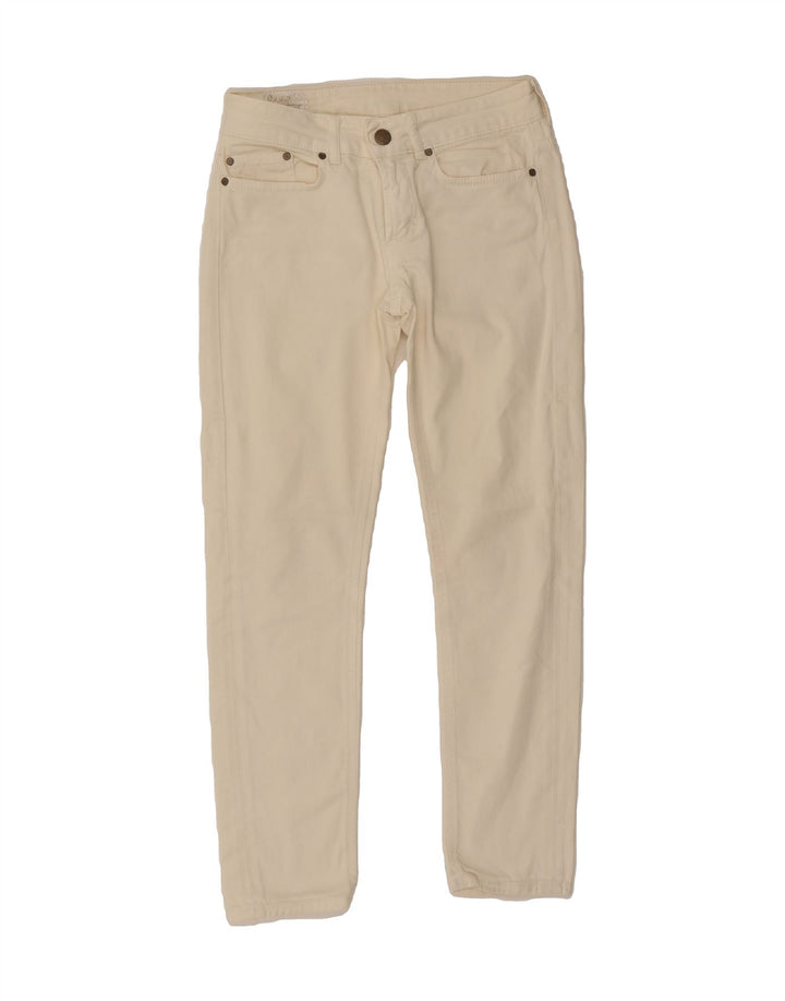 DONDUP Womens Slim Jeans W28 L26 White Cotton Vintage Dondup and Second-Hand Dondup from Messina Hembry 