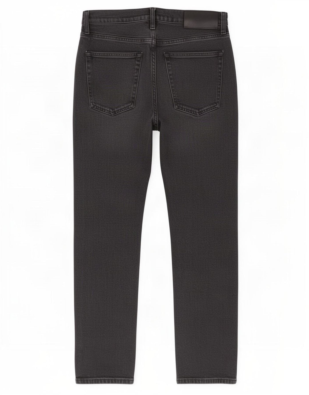 Calvin Klein Damen Straight Jeans W31 L30 Grau