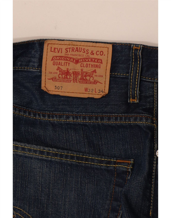 Levi's Herren 507 Bootcut Jeans W32 L30 Blau