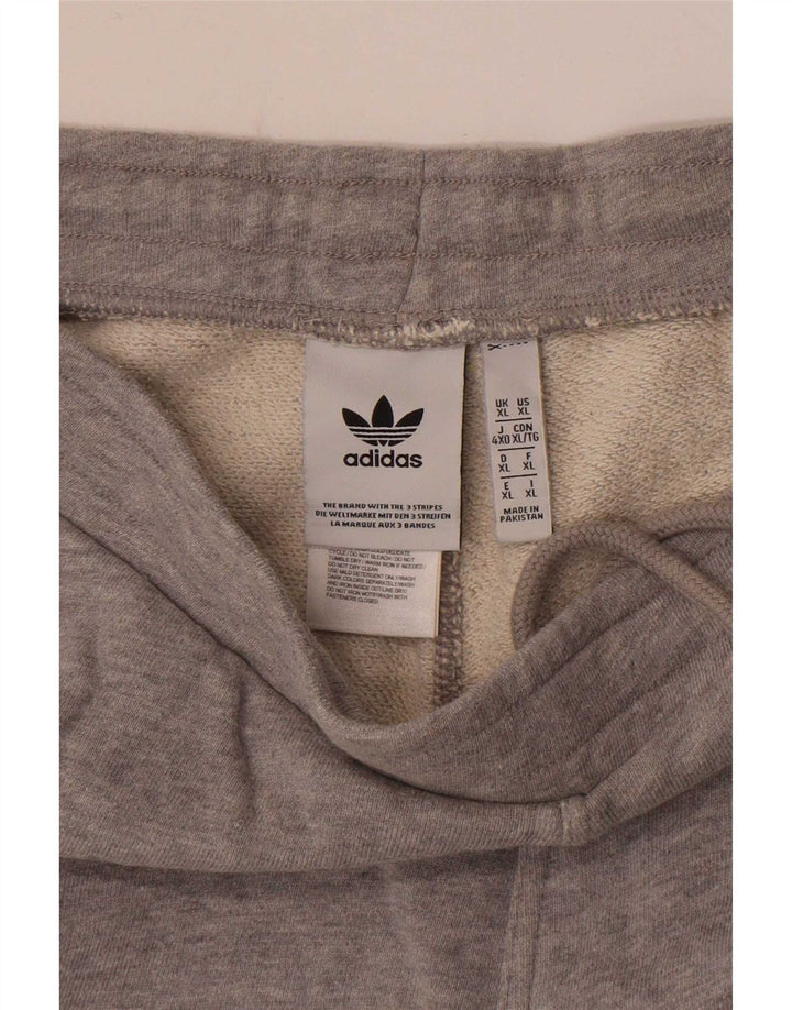 Adidas Herren Sport Shorts XL Grau Baumwolle