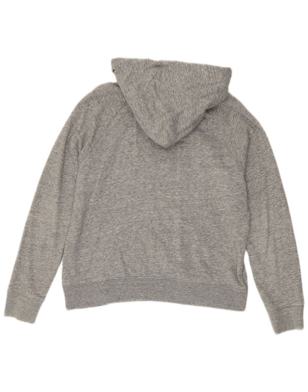 Levi's Damen Graphic Hoodie Pullover UK 14 Mittelgrau meliert