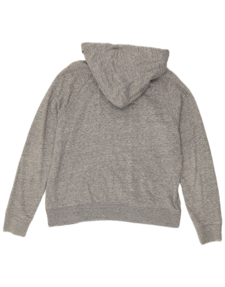 Levi's Damen Graphic Hoodie Pullover UK 14 Mittelgrau meliert