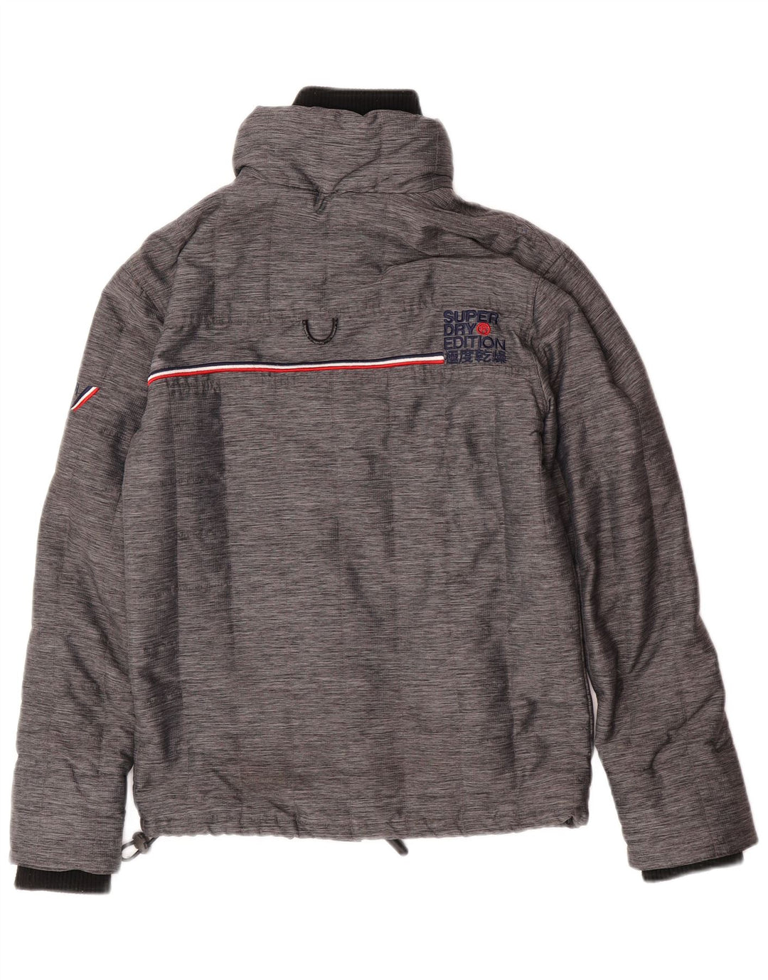 Superdry Herren Windjacke UK 34 XS Graues Nylon