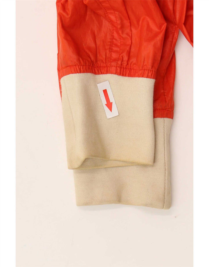 Belstaff Damen Bomberjacke IT 40 Small Orange Colourblock Polyester