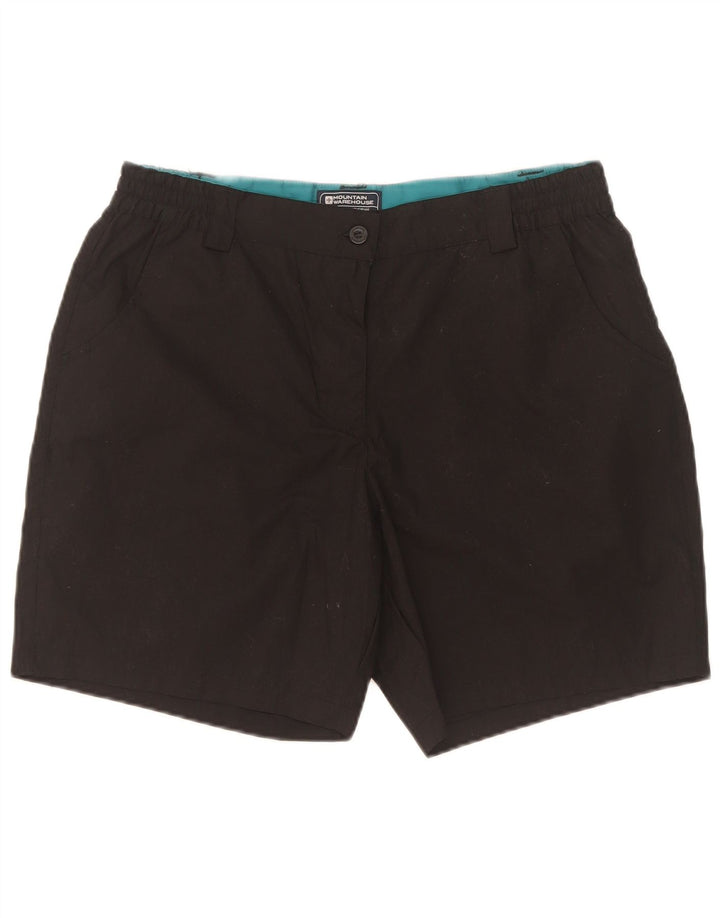Mountain Warehouse Damen-Freizeitshorts UK 12 Medium W30 Schwarz Polyester