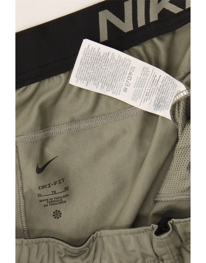 Nike Herren Dri Fit Sport Shorts XL Khaki Polyester