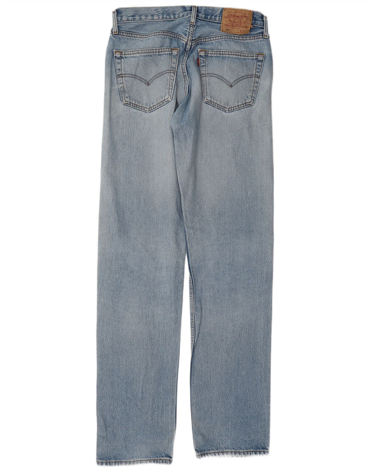 Levi's Herren 501 Straight Jeans W33 L36 Blaue Baumwolle