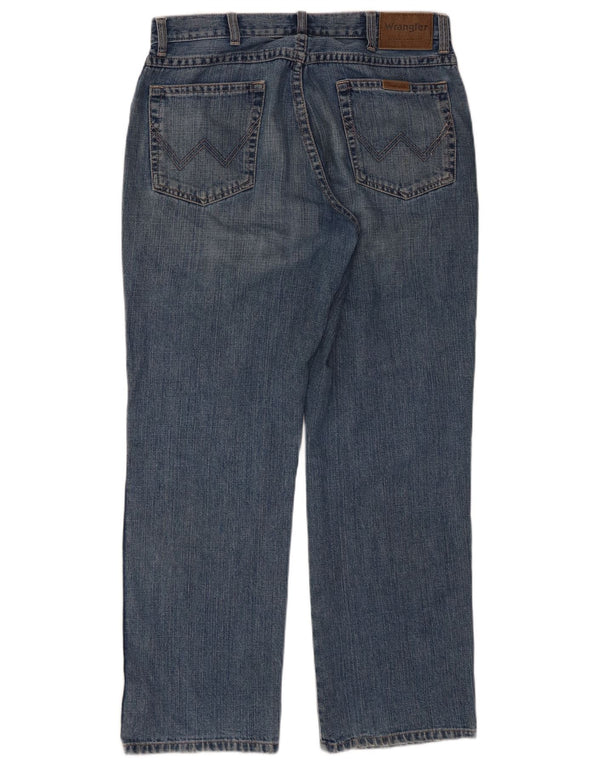 Wrangler Herren-Jeans mit normaler Passform, gerade Passform, W34, L30, Blau, Baumwolle