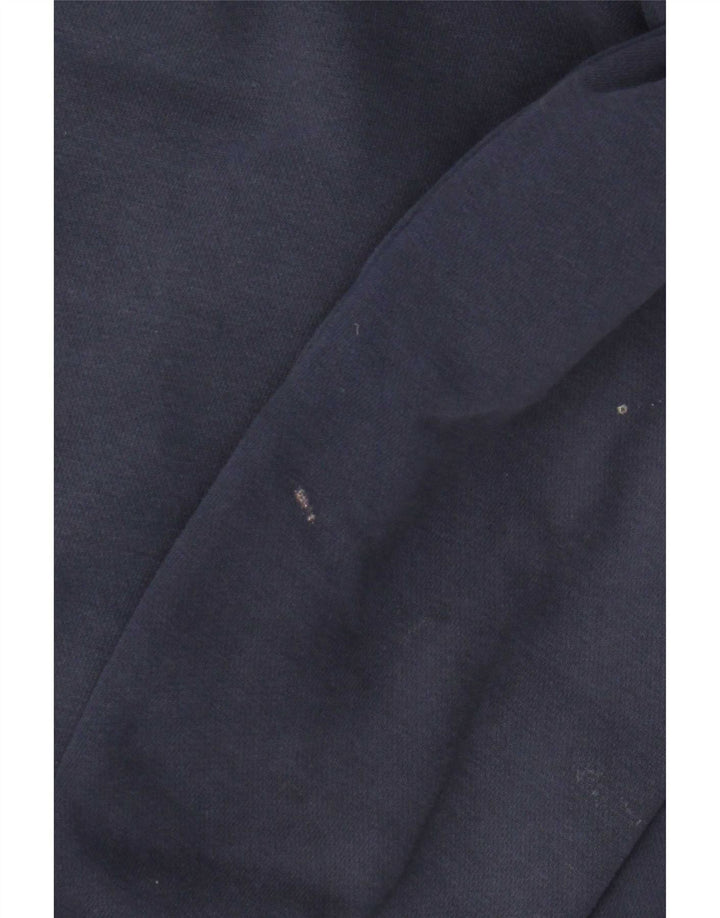 Nike Herren-Kapuzenpullover mit Reißverschluss, mittelmarineblaue Baumwolle