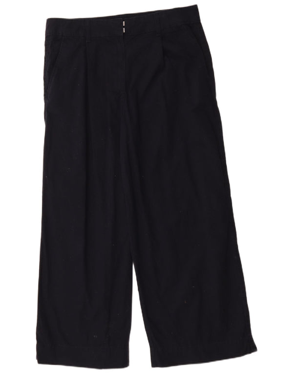 Marks & Spencer Damen Freizeithose UK 16 Large W36 L28 Marineblau