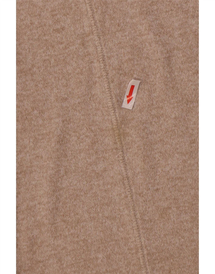 Marks & Spencer Damen T-Shirt Top UK 12 Mittelbeige Viskose