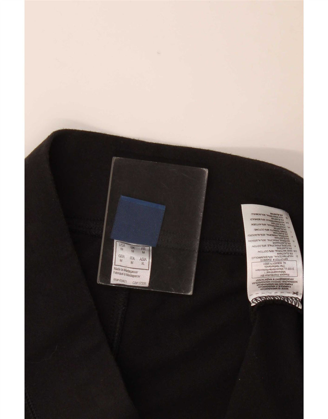 Reebok Damen Sportshorts UK 14 Medium Schwarz Baumwolle