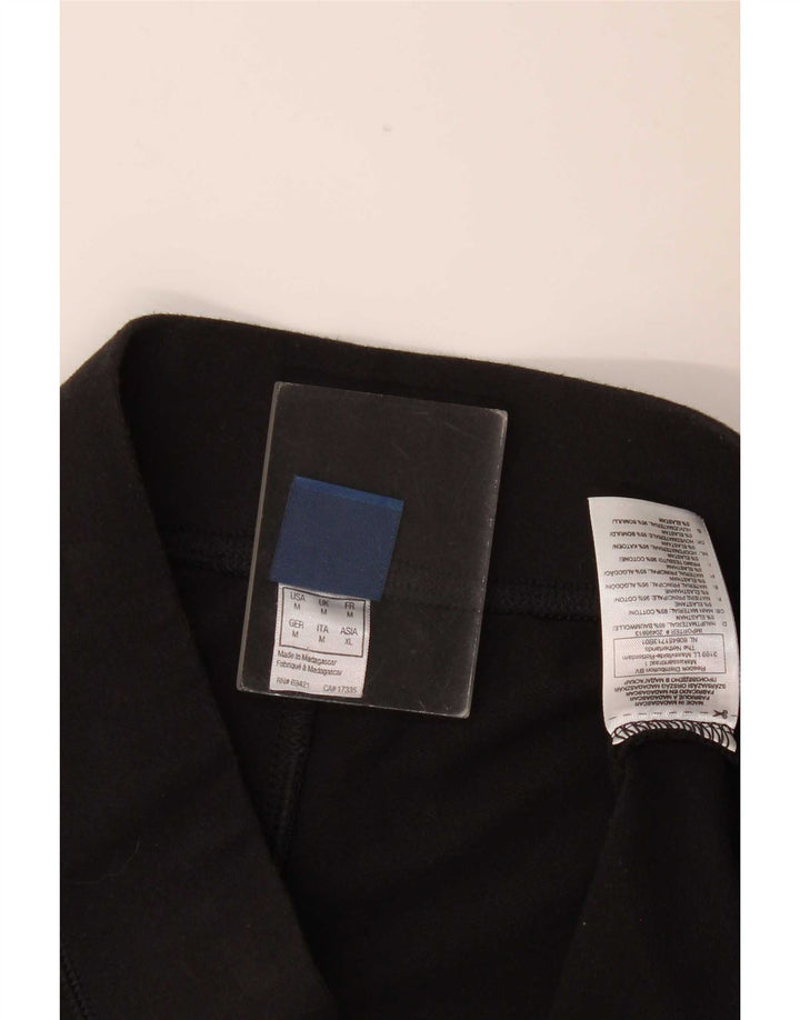 Reebok Damen Sportshorts UK 14 Medium Schwarz Baumwolle