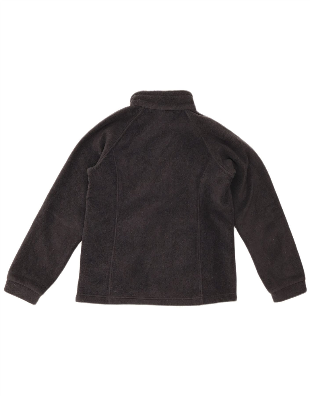 COLUMBIA Fleecejacke für Jungen, 14–15 Jahre, groß, schwarzes Polyester