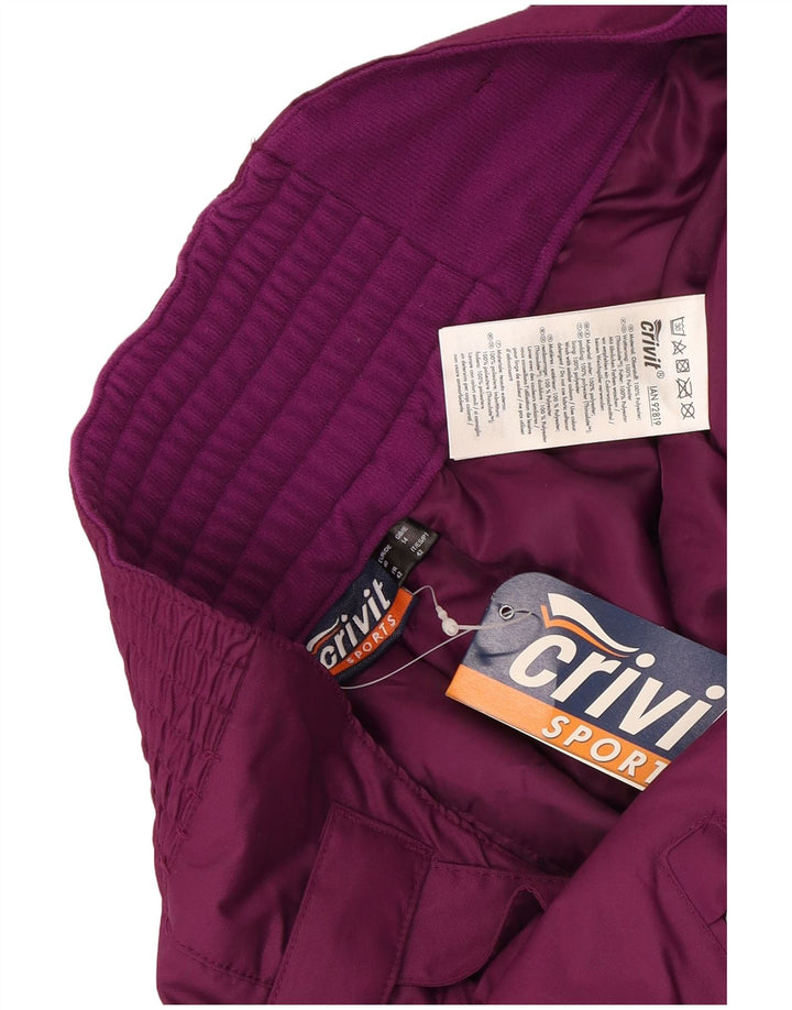 Crivit Damen Skihose UK 14 Medium W32 L32 Lila Polyester