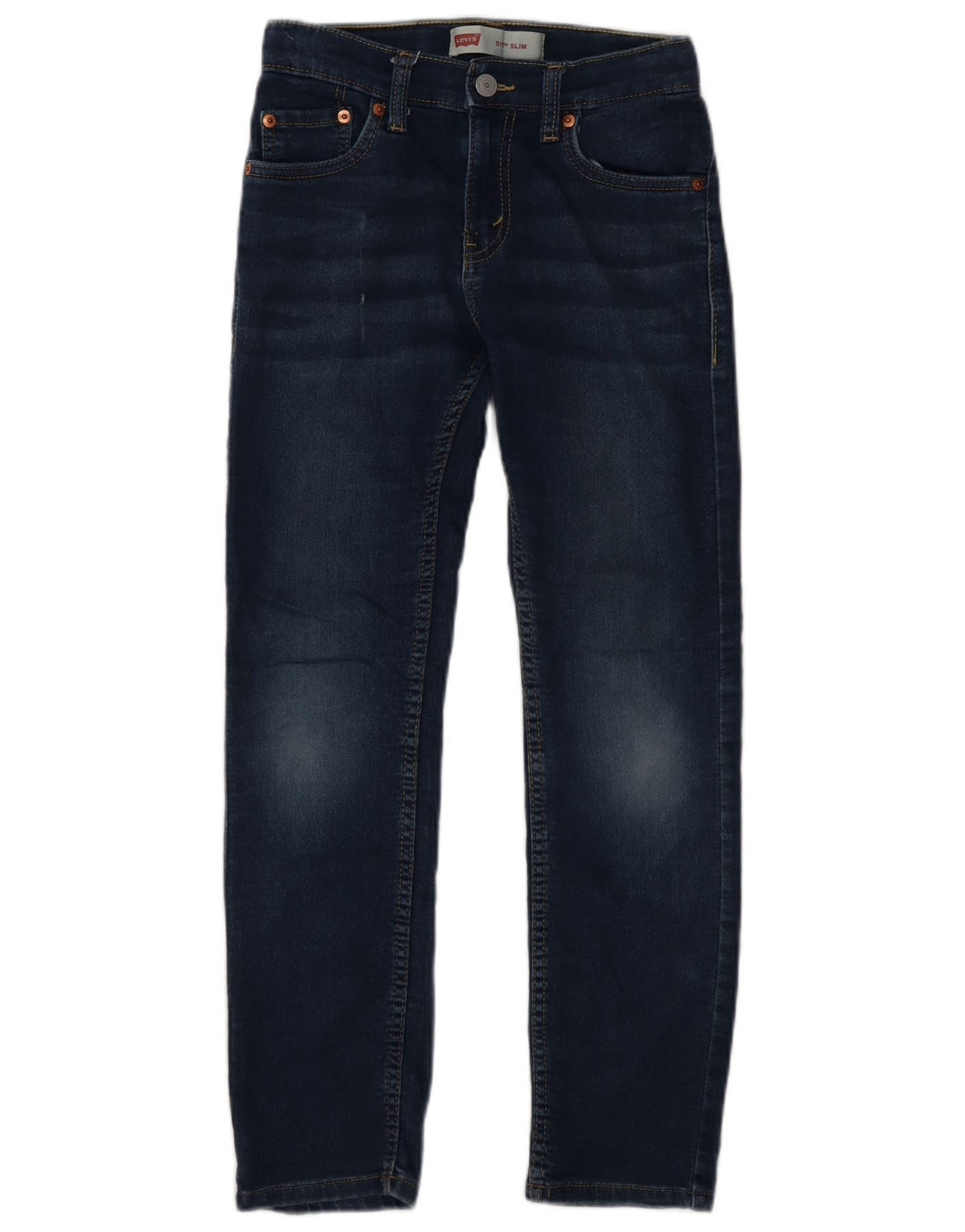 Levi's Jungen 511 Slim Jeans 11–12 Jahre W26 L27 Blaue Baumwolle