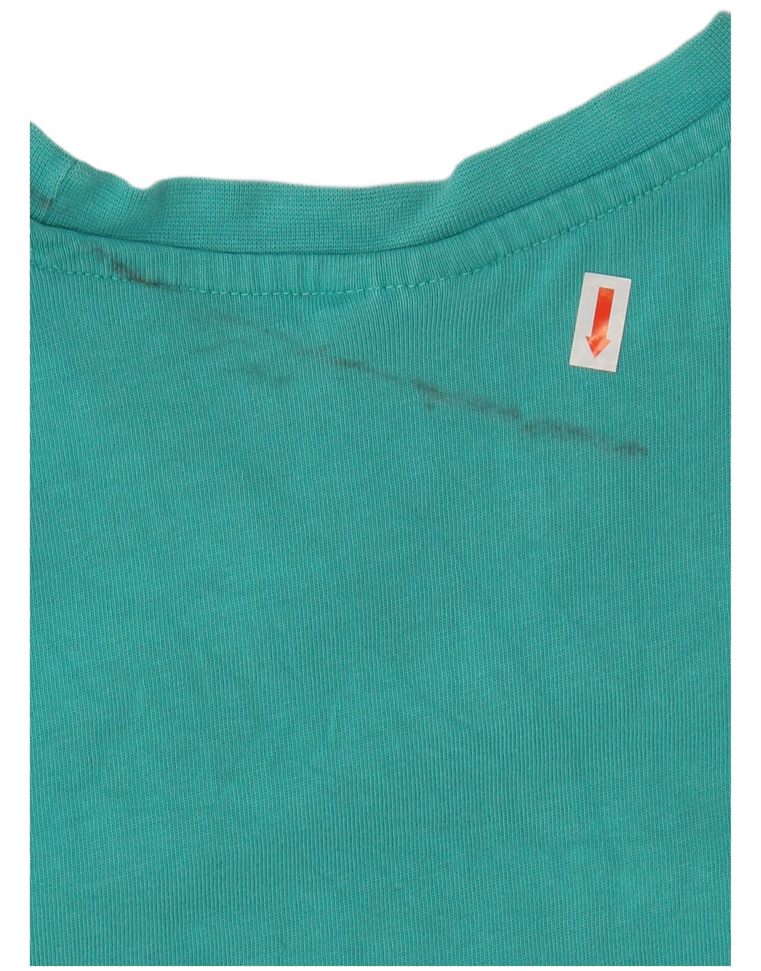 REEBOK Herren-T-Shirt mit klassischer Grafik, mitteltürkisfarbene Baumwolle