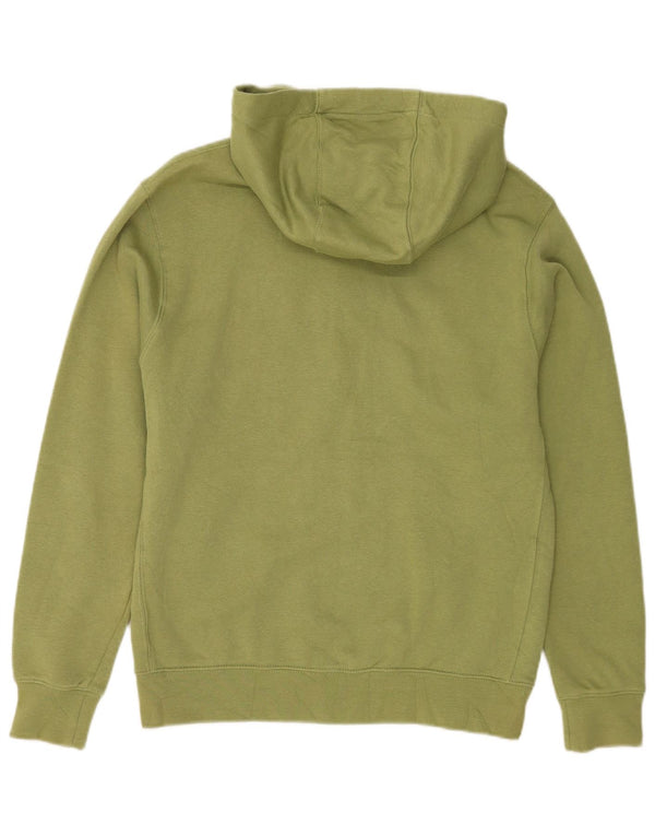 Nike Herren-Kapuzenpullover mit Reißverschluss, mittelgrüne Baumwolle