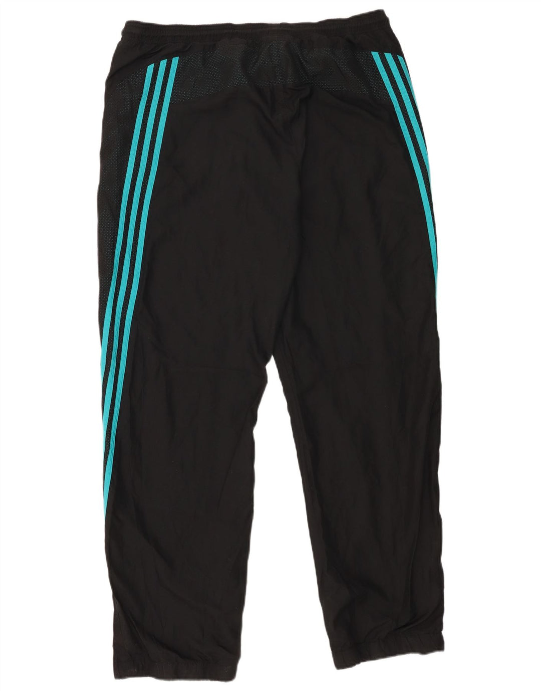 Adidas Herren-Trainingshose, groß, aus schwarzem Polyester