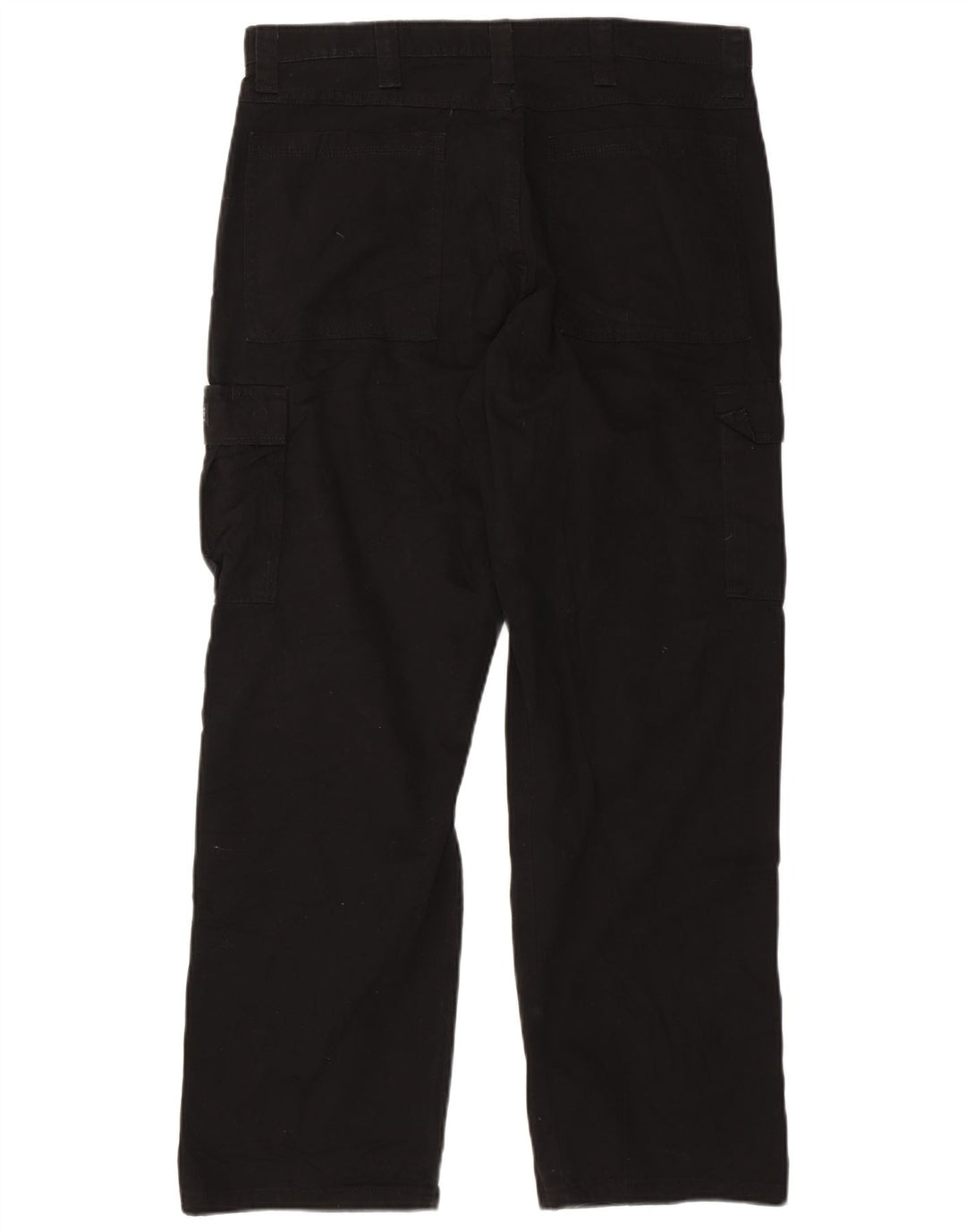 WRANGLER Gerade Cargohose für Herren, W36, L32, schwarze Baumwolle