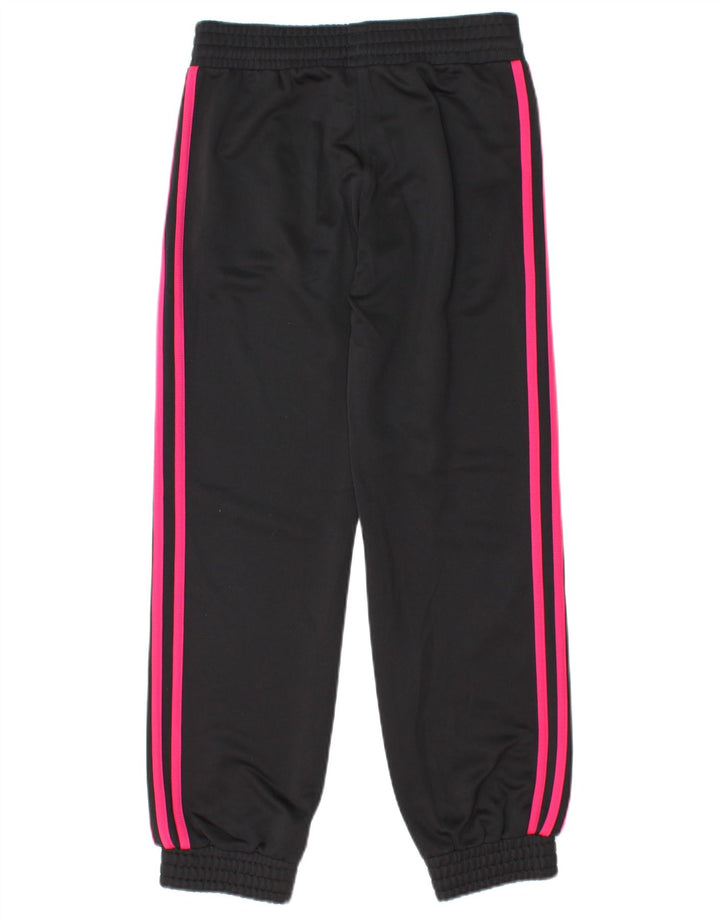 ADIDAS Mädchen-Trainingshose, Jogginghose, 11–12 Jahre, schwarzes Polyester