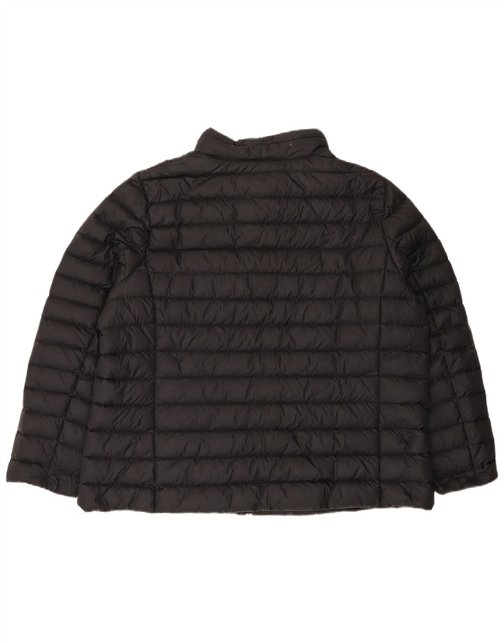 Tommy Hilfiger Damen Wattierte Jacke UK 20 2XL Schwarz Polyamid