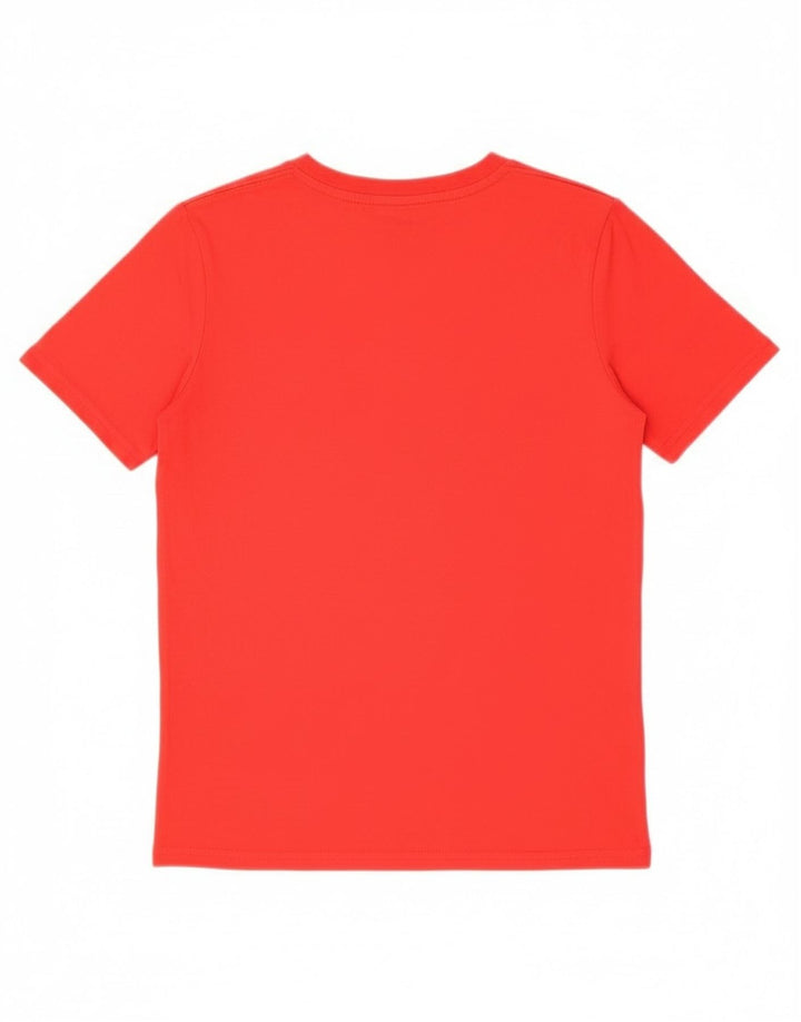 Puma Jungen Graphic T-Shirt Top 10–11 Jahre, rote Baumwolle